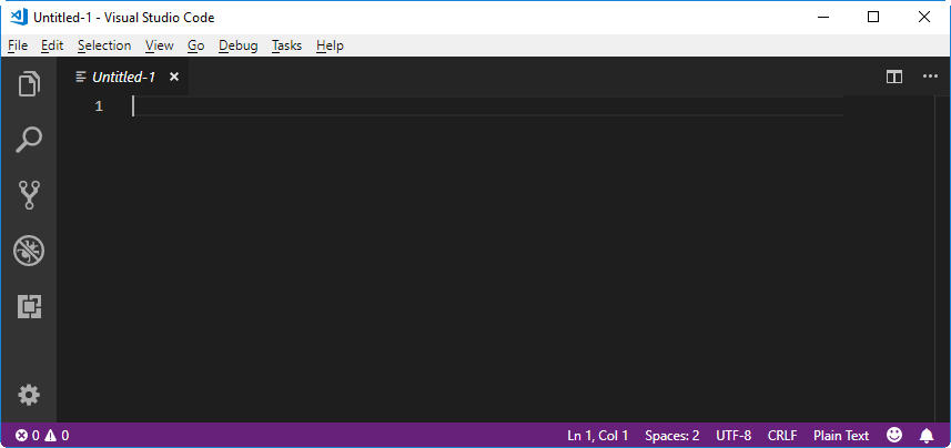 Visual Studio Code Editor